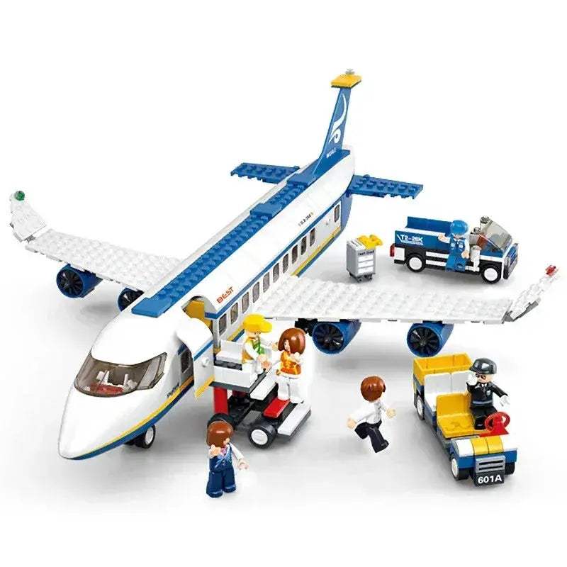 MOC MOC City Airport Building Blocks Kit Compatible With Lego - ToylandEU