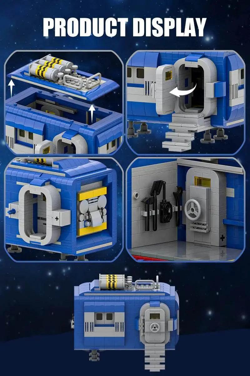  MOC MOC Classic Space Base v2 Modular Building Blocks Building Bricks MOC Gift -  ToylandEU™