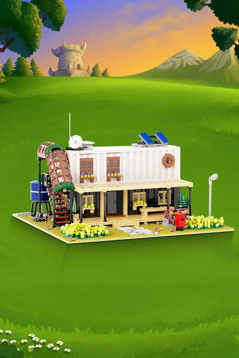  MOC MOC Container House II Model Building Blocks Architecture Gifts Building Bricks MOC -  ToylandEU™