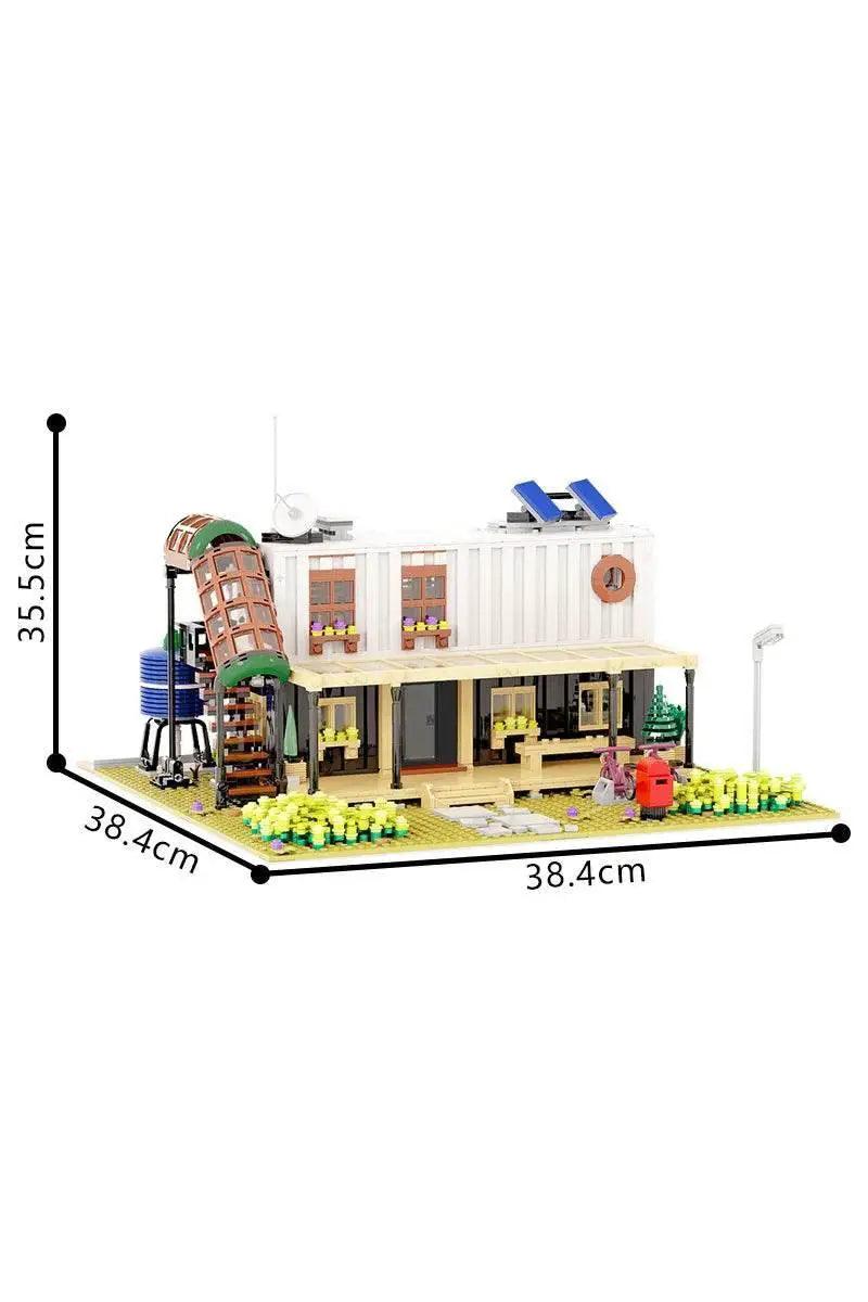  MOC MOC Container House II Model Building Blocks Architecture Gifts Building Bricks MOC -  ToylandEU™