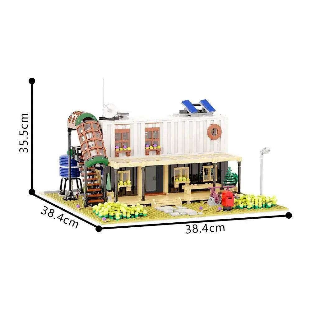  MOC MOC Container House II Model Building Blocks Architecture Gifts Building Bricks MOC -  ToylandEU™
