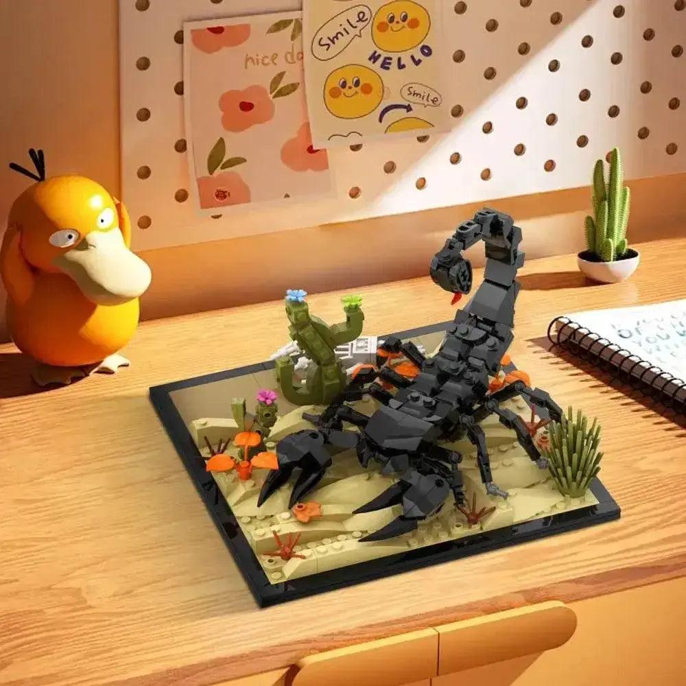  MOC MOC Creepy Scorpion Building Blocks Movable Animal Building Bricks MOC Gift -  ToylandEU™