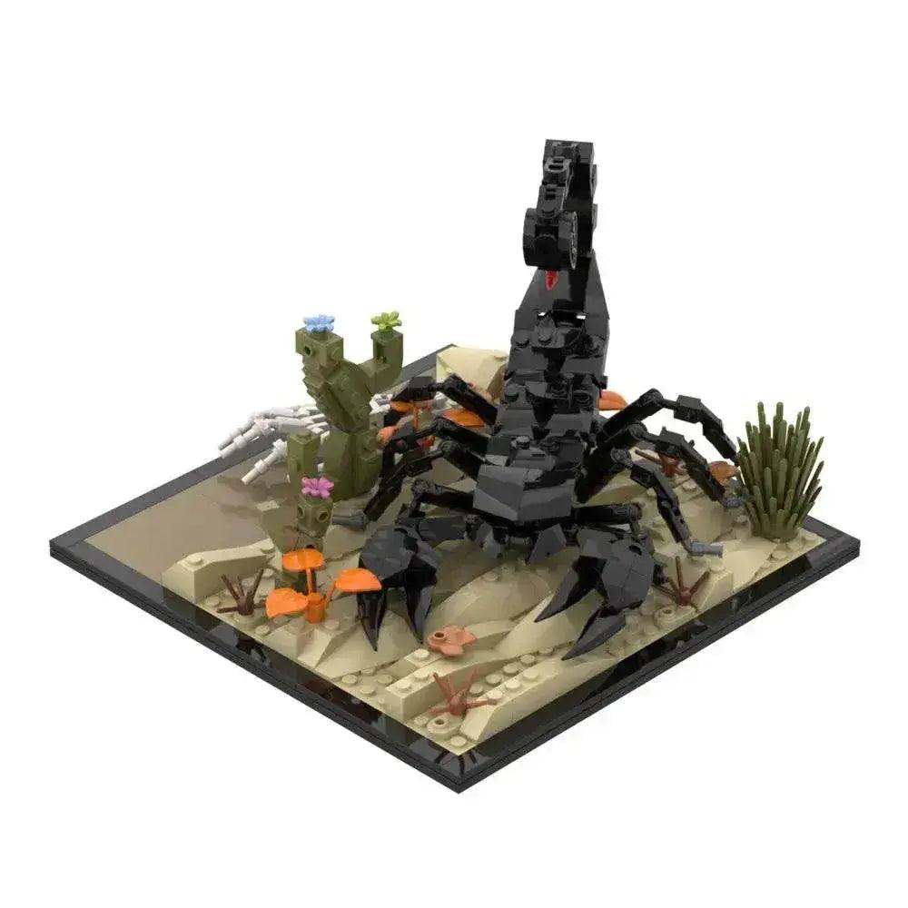  MOC MOC Creepy Scorpion Building Blocks Movable Animal Building Bricks MOC Gift -  ToylandEU™