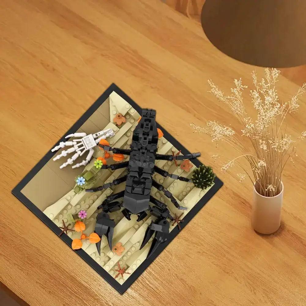  MOC MOC Creepy Scorpion Building Blocks Movable Animal Building Bricks MOC Gift -  ToylandEU™