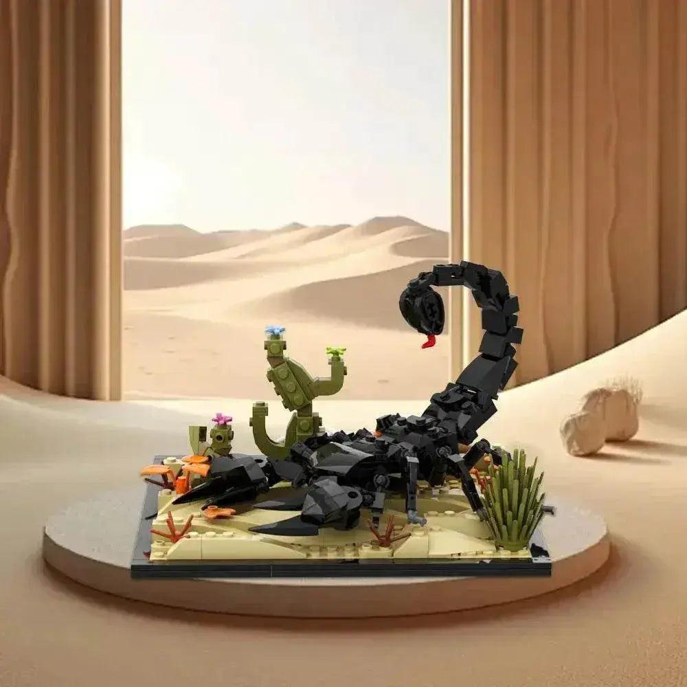  MOC MOC Creepy Scorpion Building Blocks Movable Animal Building Bricks MOC Gift -  ToylandEU™