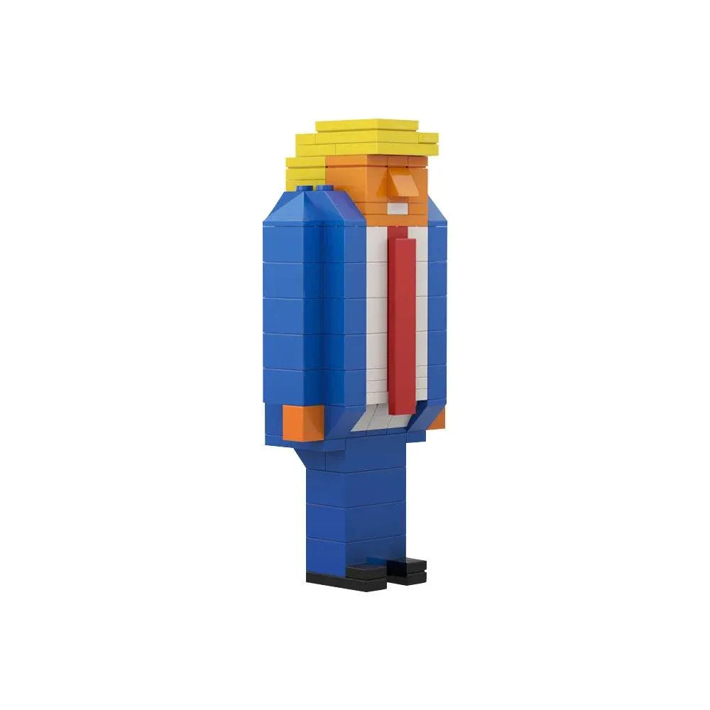 MOC Donald Trump Building Blocks US President Action Figure Building Bricks MOC - ToylandEU