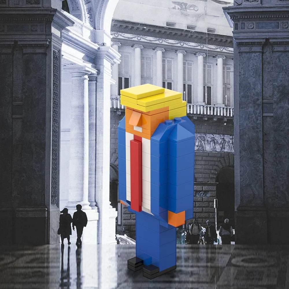 MOC Donald Trump Building Blocks US President Action Figure Building Bricks MOC - ToylandEU