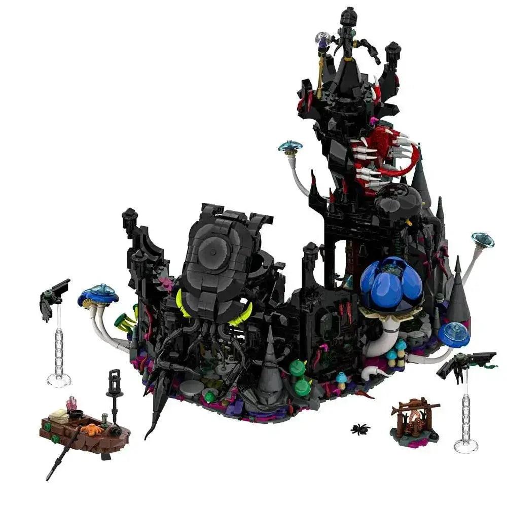  MOC MOC Eldritch Castle Model Building Blocks Horror House Gift Building Bricks MOC -  ToylandEU™