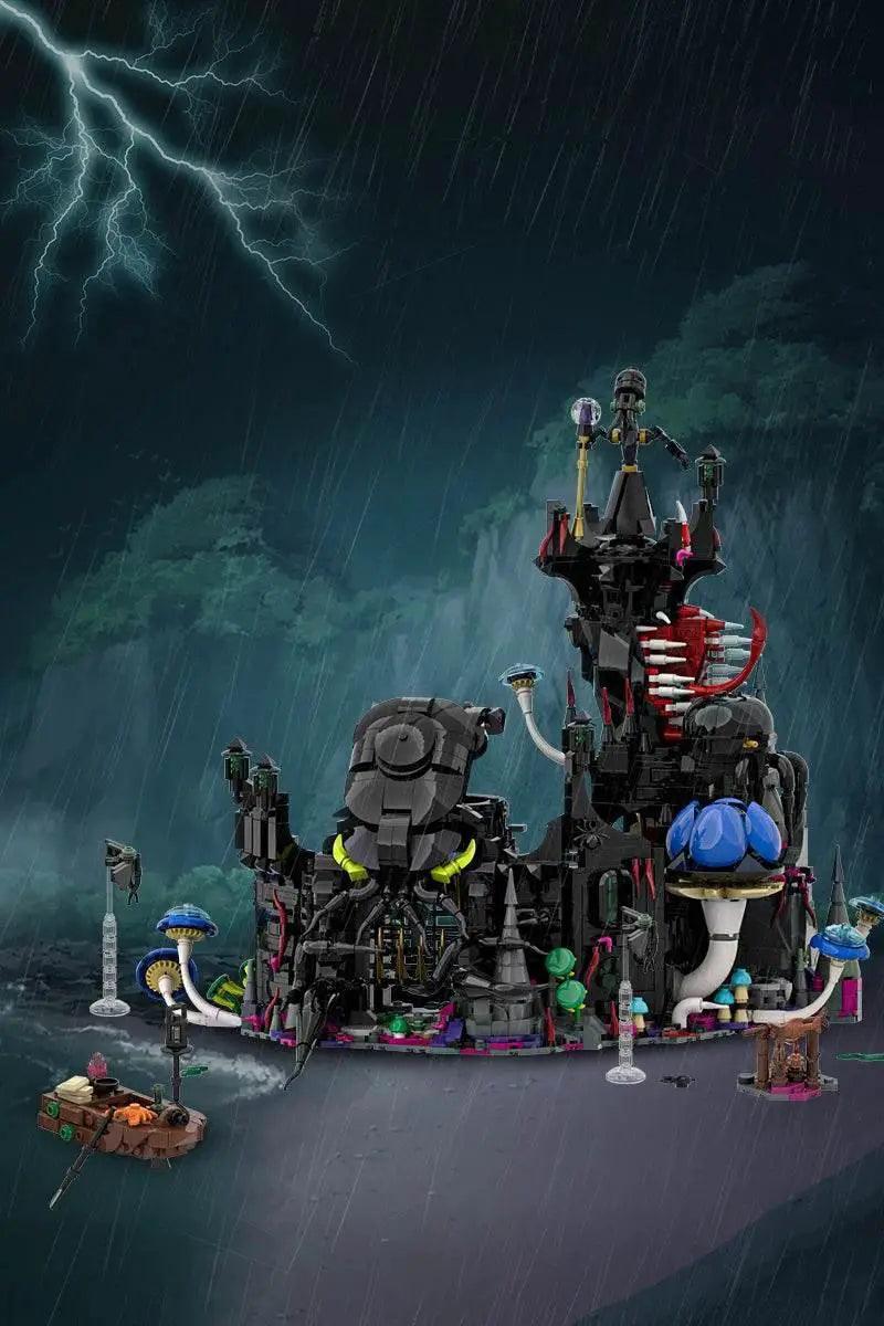  MOC MOC Eldritch Castle Model Building Blocks Horror House Gift Building Bricks MOC -  ToylandEU™