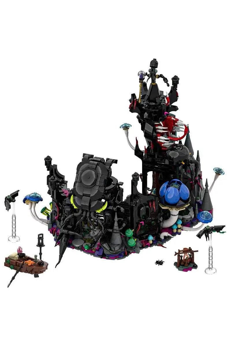  MOC MOC Eldritch Castle Model Building Blocks Horror House Gift Building Bricks MOC -  ToylandEU™