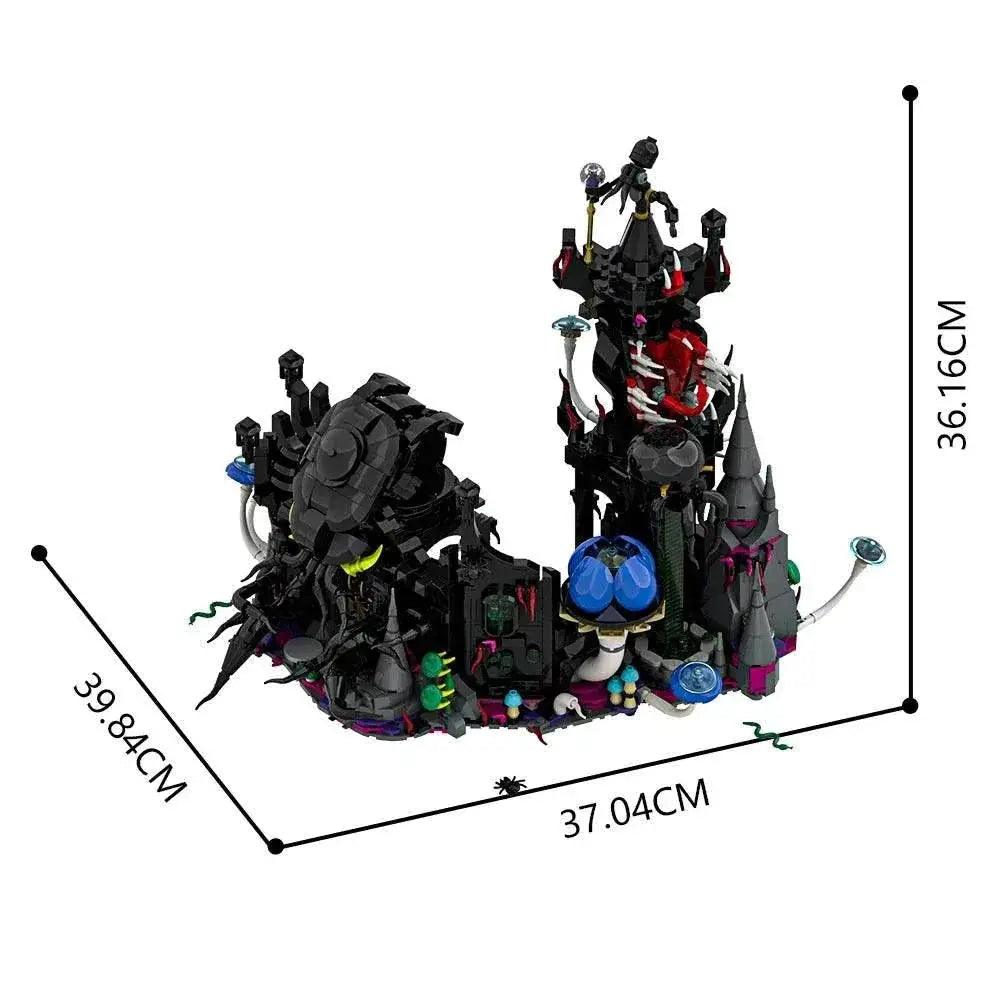  MOC MOC Eldritch Castle Model Building Blocks Horror House Gift Building Bricks MOC -  ToylandEU™
