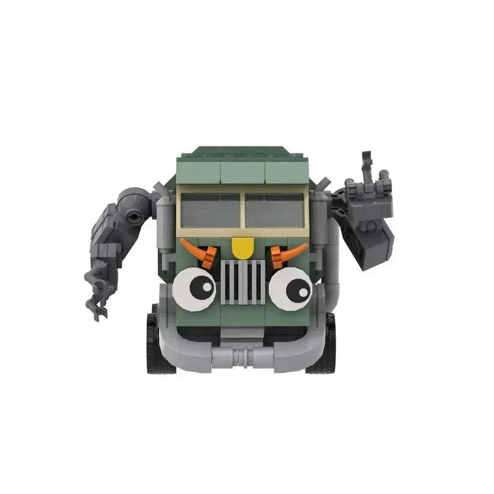 MOC Enlightenment Animation Trashes Trucks Model Building Blocks Building Bricks MOC - ToylandEU
