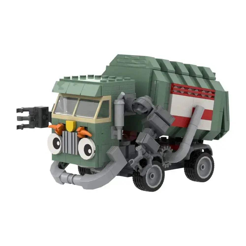 MOC Enlightenment Animation Trashes Trucks Model Building Blocks Building Bricks MOC - ToylandEU
