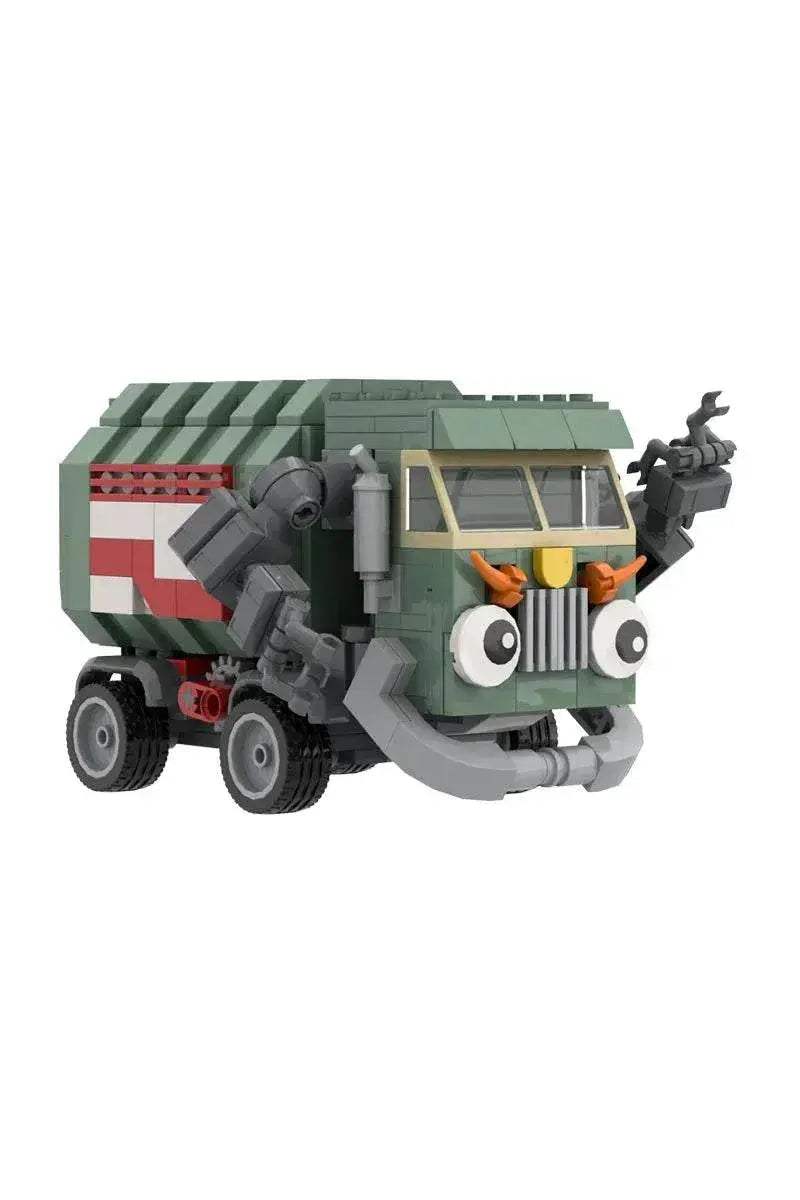 MOC Enlightenment Animation Trashes Trucks Model Building Blocks Building Bricks MOC - ToylandEU