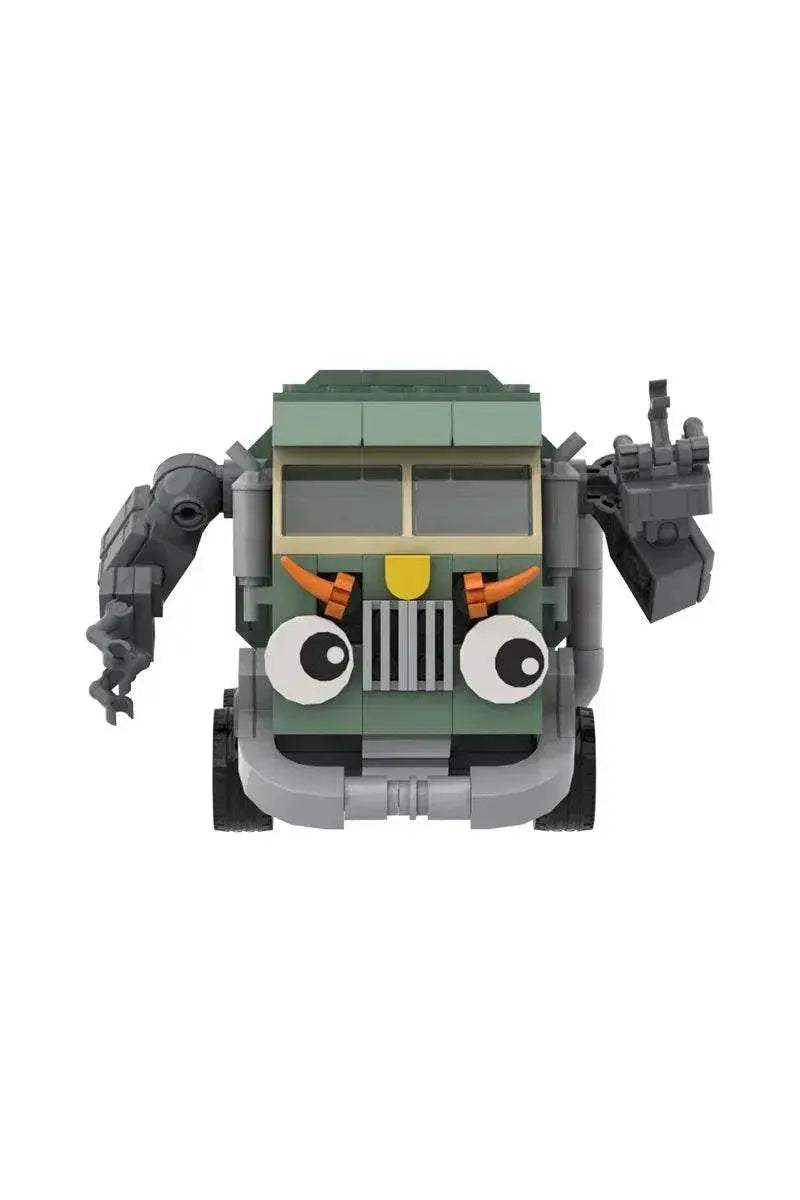 MOC Enlightenment Animation Trashes Trucks Model Building Blocks Building Bricks MOC - ToylandEU