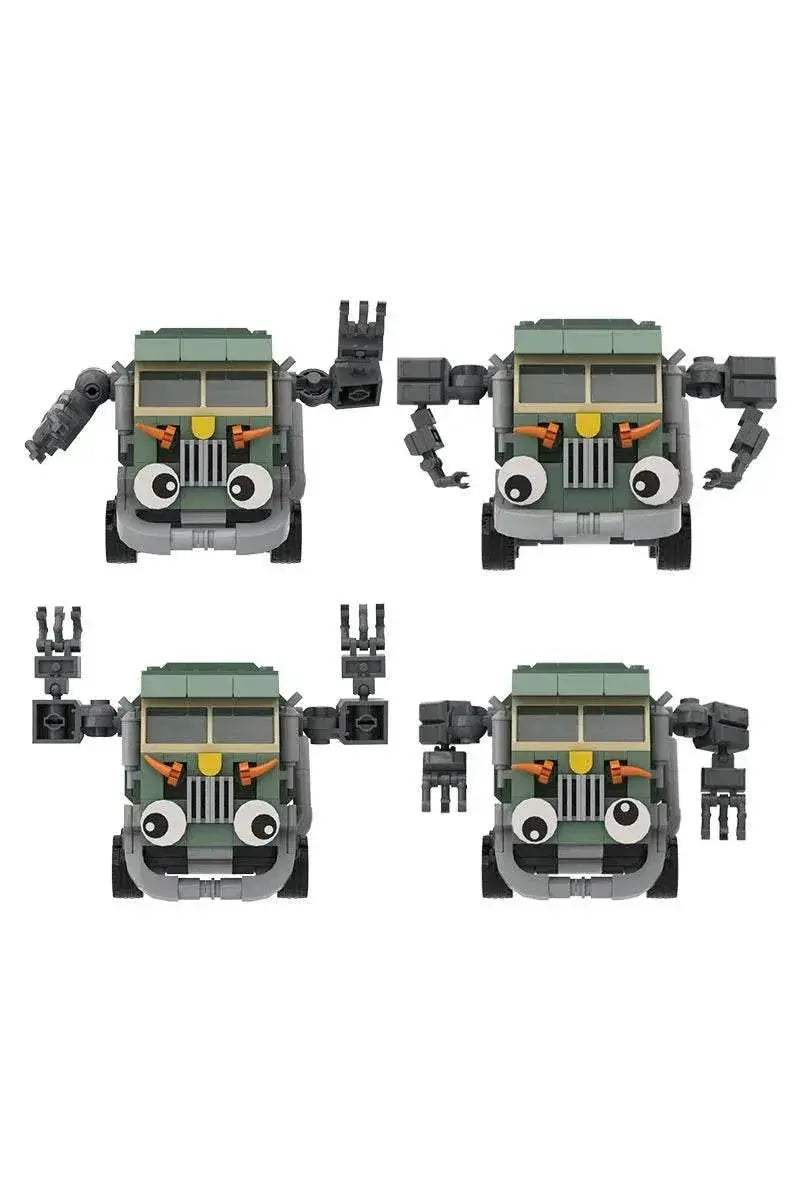 MOC Enlightenment Animation Trashes Trucks Model Building Blocks Building Bricks MOC - ToylandEU