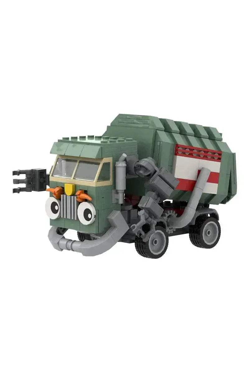 MOC Enlightenment Animation Trashes Trucks Model Building Blocks Building Bricks MOC - ToylandEU