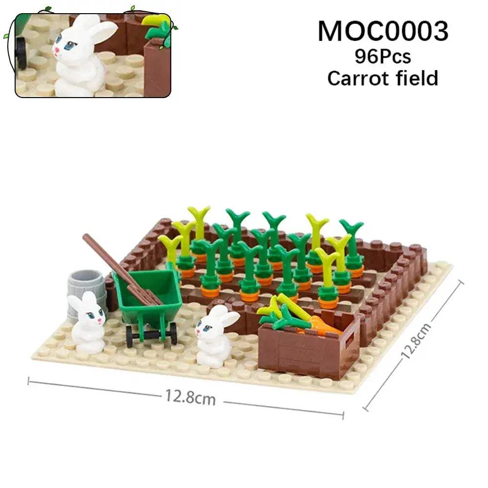 MOC Farm Building Blocks for Kids and Adults Educational Toys - ToylandEU
