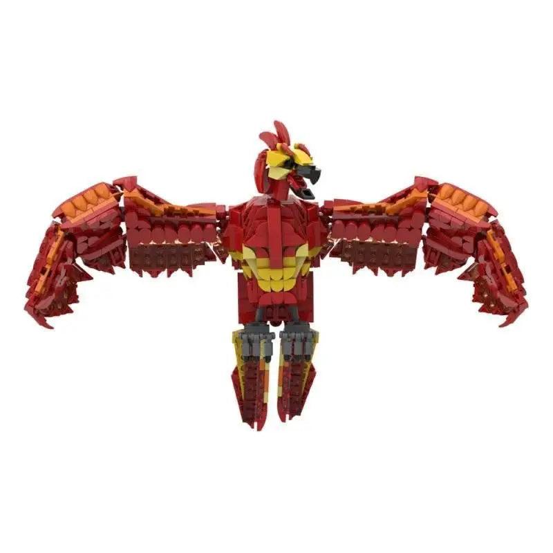  MOC MOC Fawkes Model Building Blocks Magic Phoenix Firebird Building Bricks MOC -  ToylandEU™