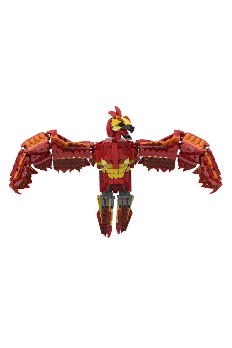  MOC MOC Fawkes Model Building Blocks Magic Phoenix Firebird Building Bricks MOC -  ToylandEU™