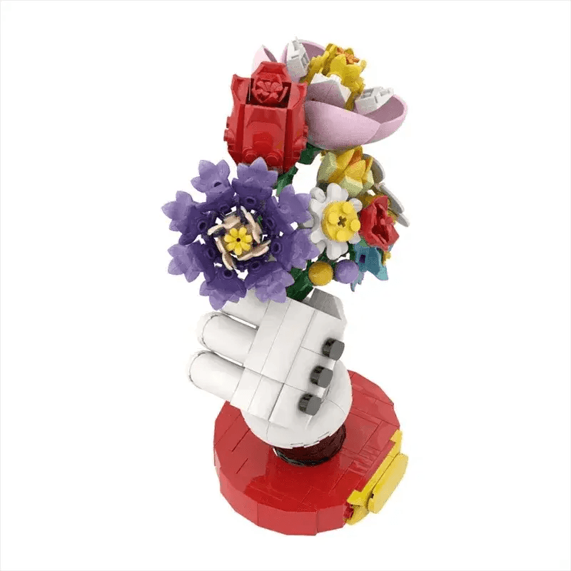  MOC MOC Flower Vase Model Building Blocks Assembled Toys Gift Building Bricks MOC -  ToylandEU™