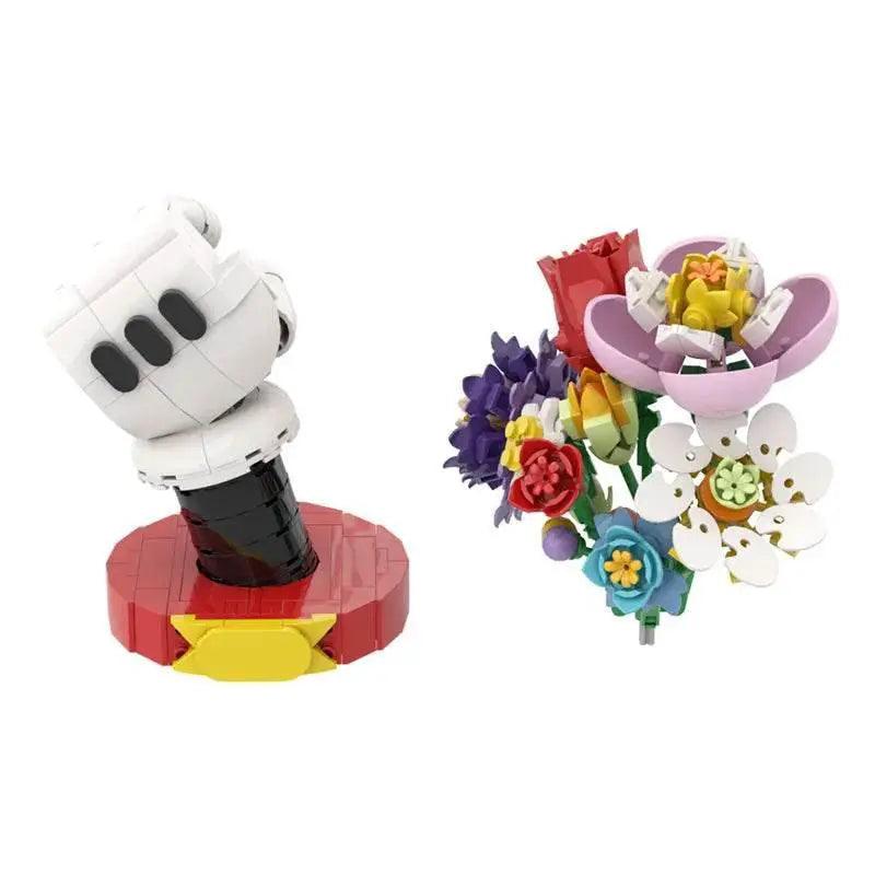  MOC MOC Flower Vase Model Building Blocks Assembled Toys Gift Building Bricks MOC -  ToylandEU™