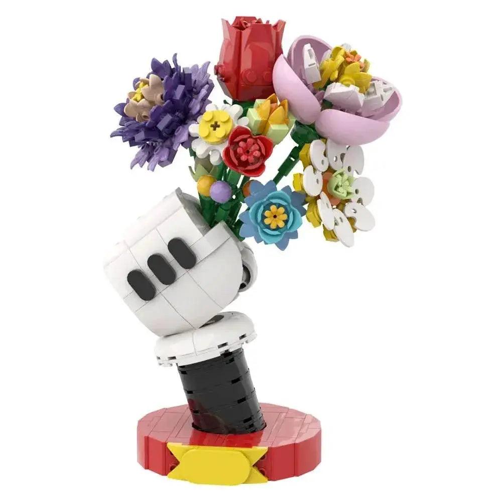  MOC MOC Flower Vase Model Building Blocks Assembled Toys Gift Building Bricks MOC -  ToylandEU™