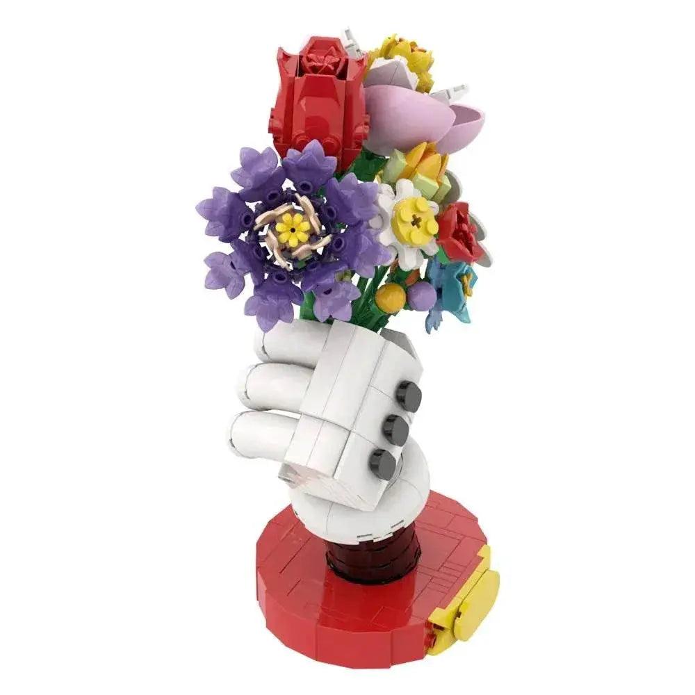  MOC MOC Flower Vase Model Building Blocks Assembled Toys Gift Building Bricks MOC -  ToylandEU™