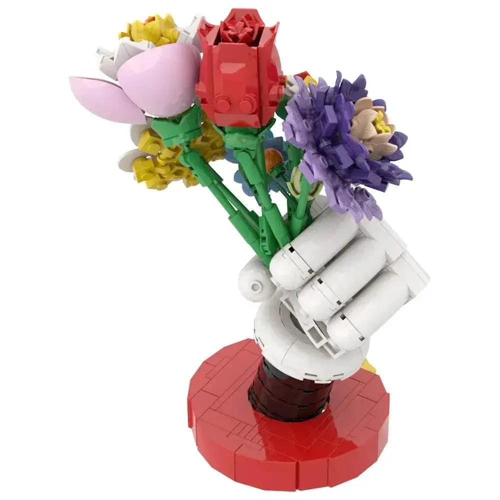  MOC MOC Flower Vase Model Building Blocks Assembled Toys Gift Building Bricks MOC -  ToylandEU™