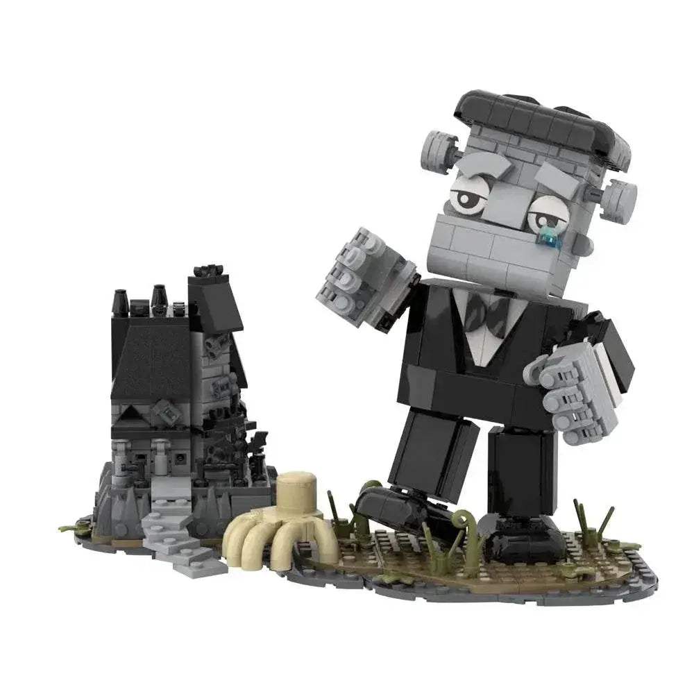 MOC Frankenstein BrickheadZ Building Blocks Horror Movie Gift Building Bricks MOC - ToylandEU