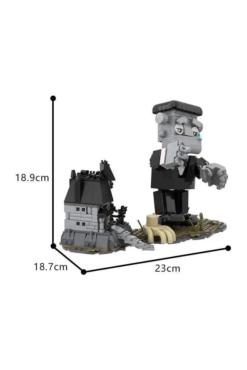 MOC Frankenstein BrickheadZ Building Blocks Horror Movie Gift Building Bricks MOC - ToylandEU