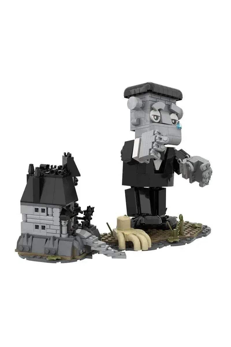 MOC Frankenstein BrickheadZ Building Blocks Horror Movie Gift Building Bricks MOC - ToylandEU