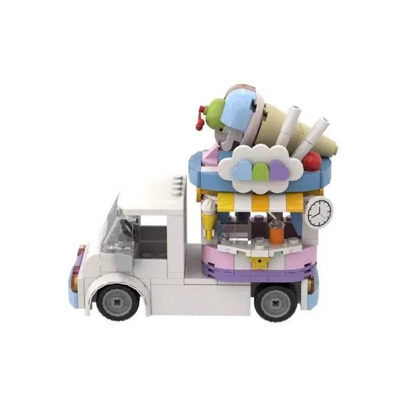 MOC French Fries Food Truck Model Building Blocks Toys Building Bricks MOC - ToylandEU