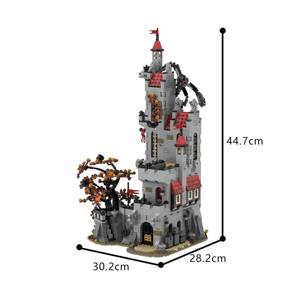  MOC MOC Fright Knights Basil's Manor Model Building Blocks Gift Building Bricks MOC -  ToylandEU™