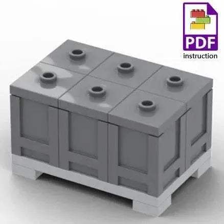MOC Fuel Gas Tank Building Blocks Kit for Boys Gift Toys Building Bricks MOC - ToylandEU