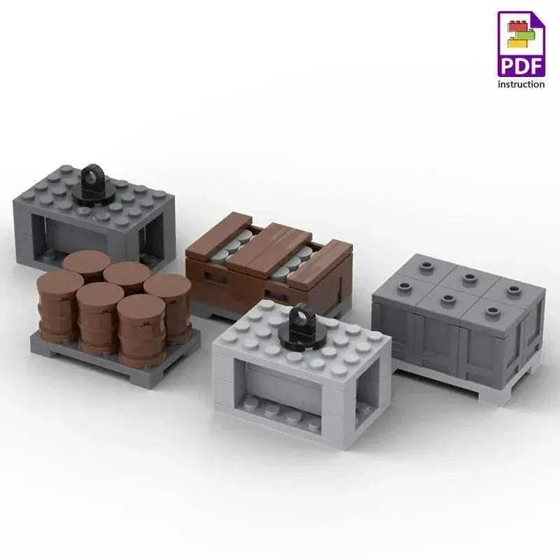 MOC Fuel Gas Tank Building Blocks Kit for Boys Gift Toys Building Bricks MOC - ToylandEU