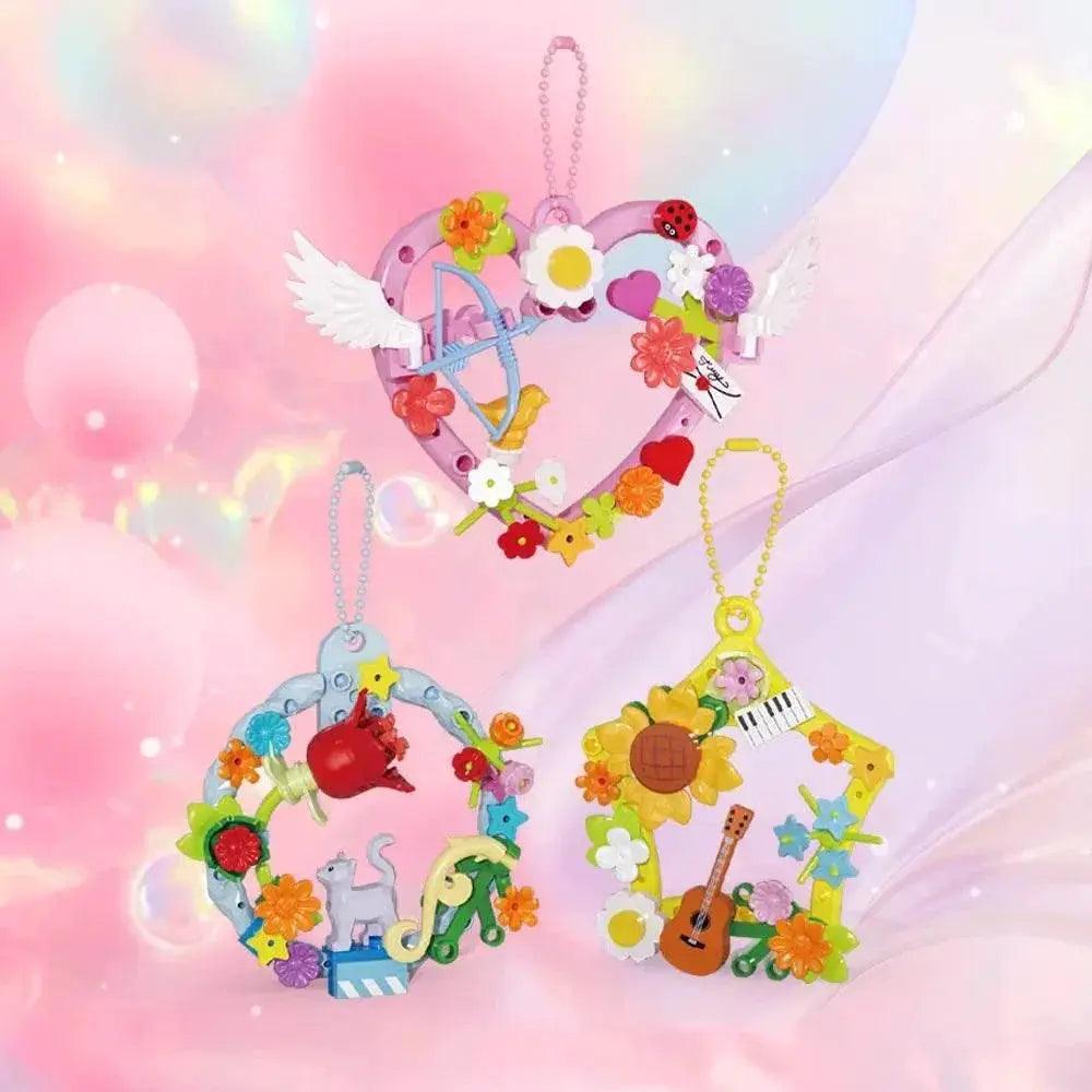  MOC MOC Garland Building Blocks Set Cupid Rose Sunflower Gift Building Bricks MOC -  ToylandEU™
