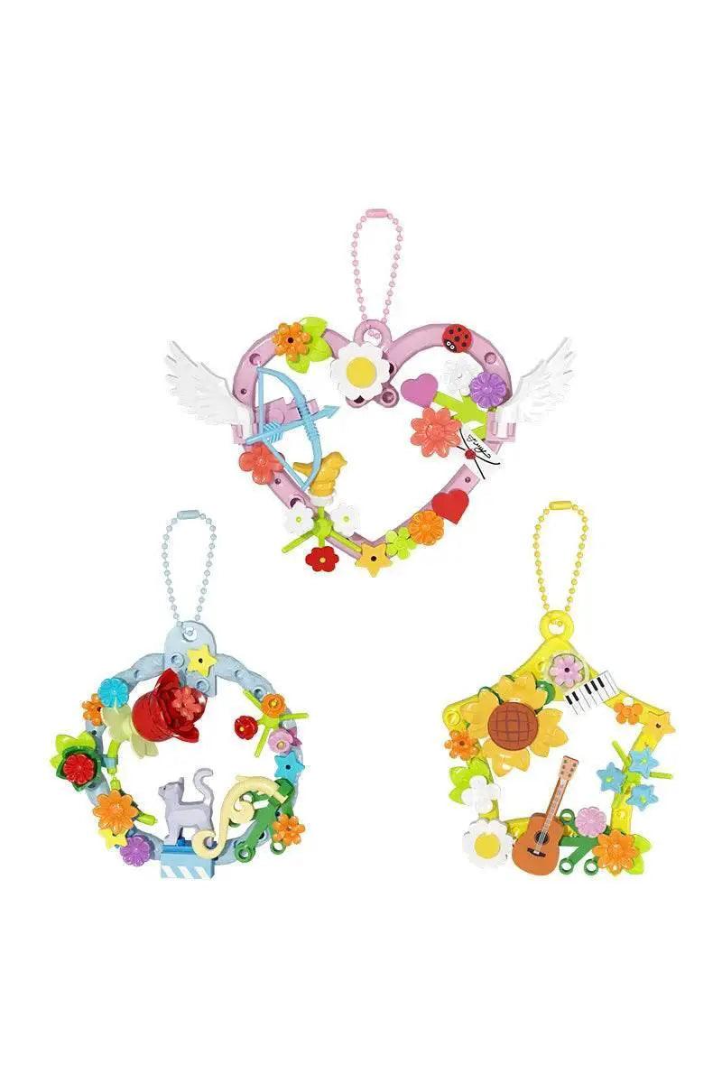  MOC MOC Garland Building Blocks Set Cupid Rose Sunflower Gift Building Bricks MOC -  ToylandEU™