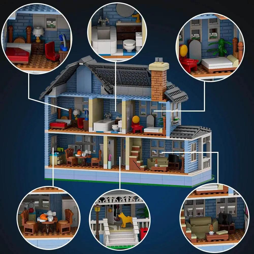 MOC MOC Gilmore Girls House Model Building Blocks Luxury Gift Building Bricks MOC -  ToylandEU™
