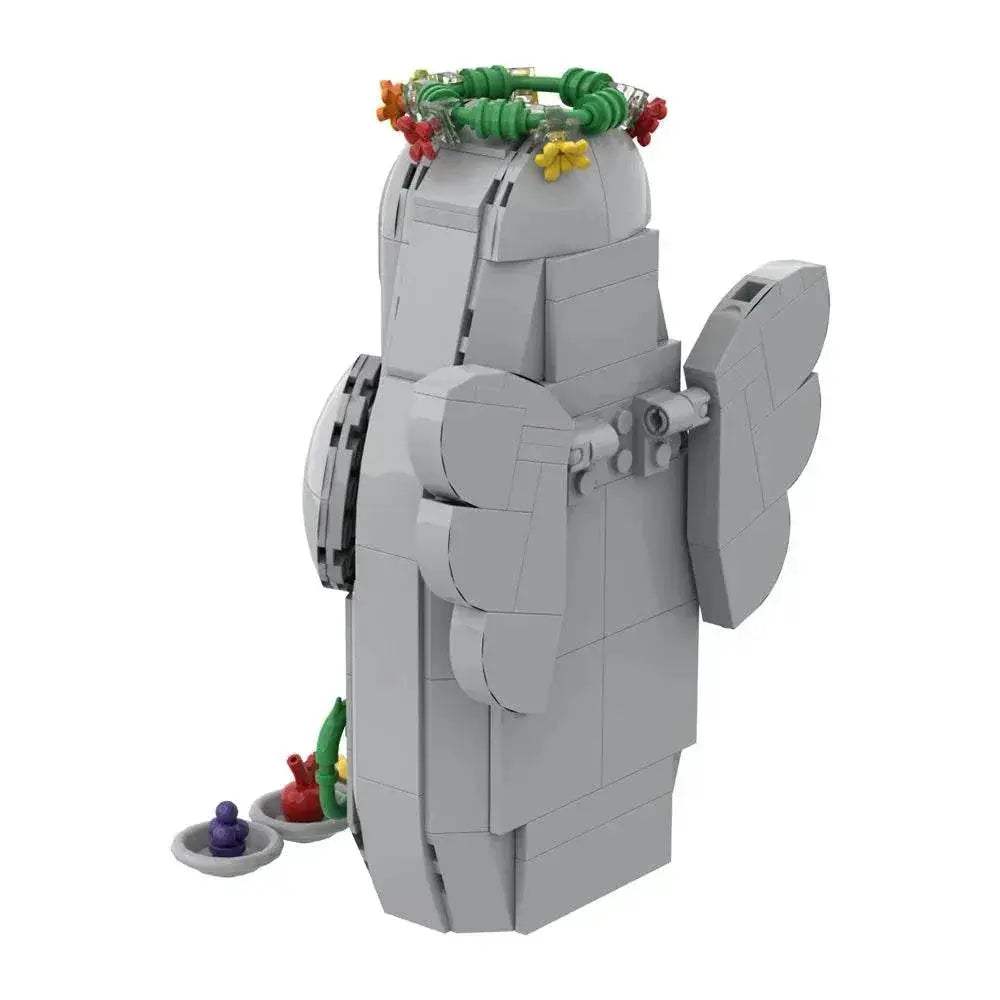 MOC Goddess Statue Figure Model Building Blocks Zeldaed Game Building Bricks MOC - ToylandEU