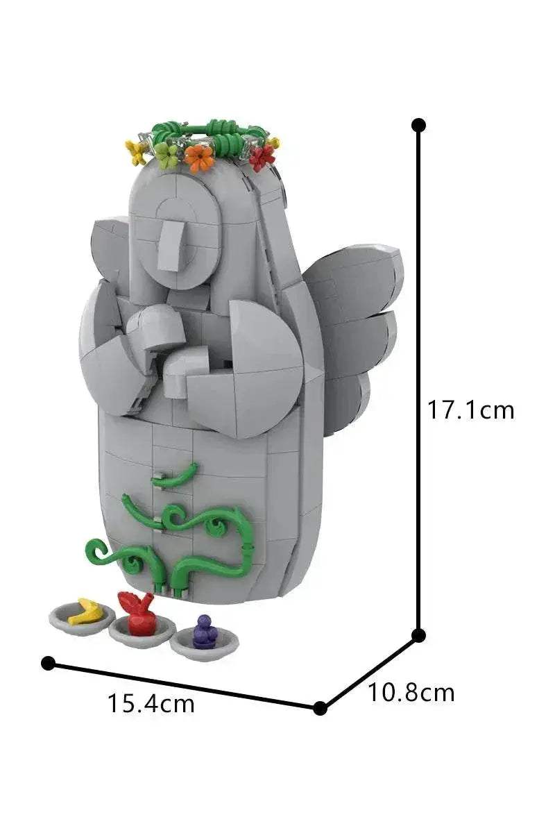 MOC Goddess Statue Figure Model Building Blocks Zeldaed Game Building Bricks MOC - ToylandEU