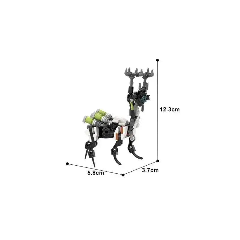  MOC MOC Horizon Game Grazer Lancehorn Fanghorn Building Blocks Building Bricks MOC -  ToylandEU™