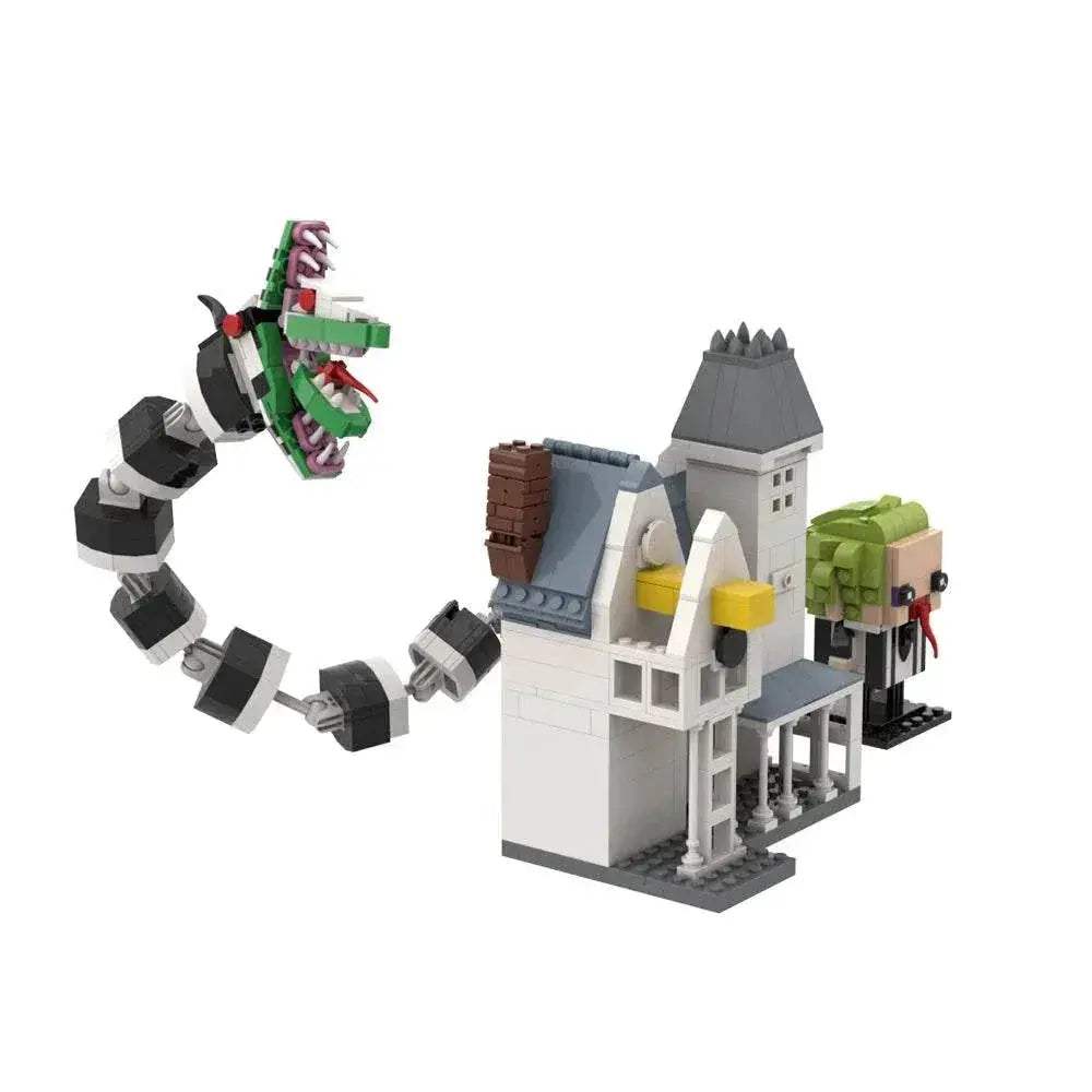 MOC Horror Movie Beetlejuices Building Blocks Brickheadz Set Building Bricks MOC - ToylandEU