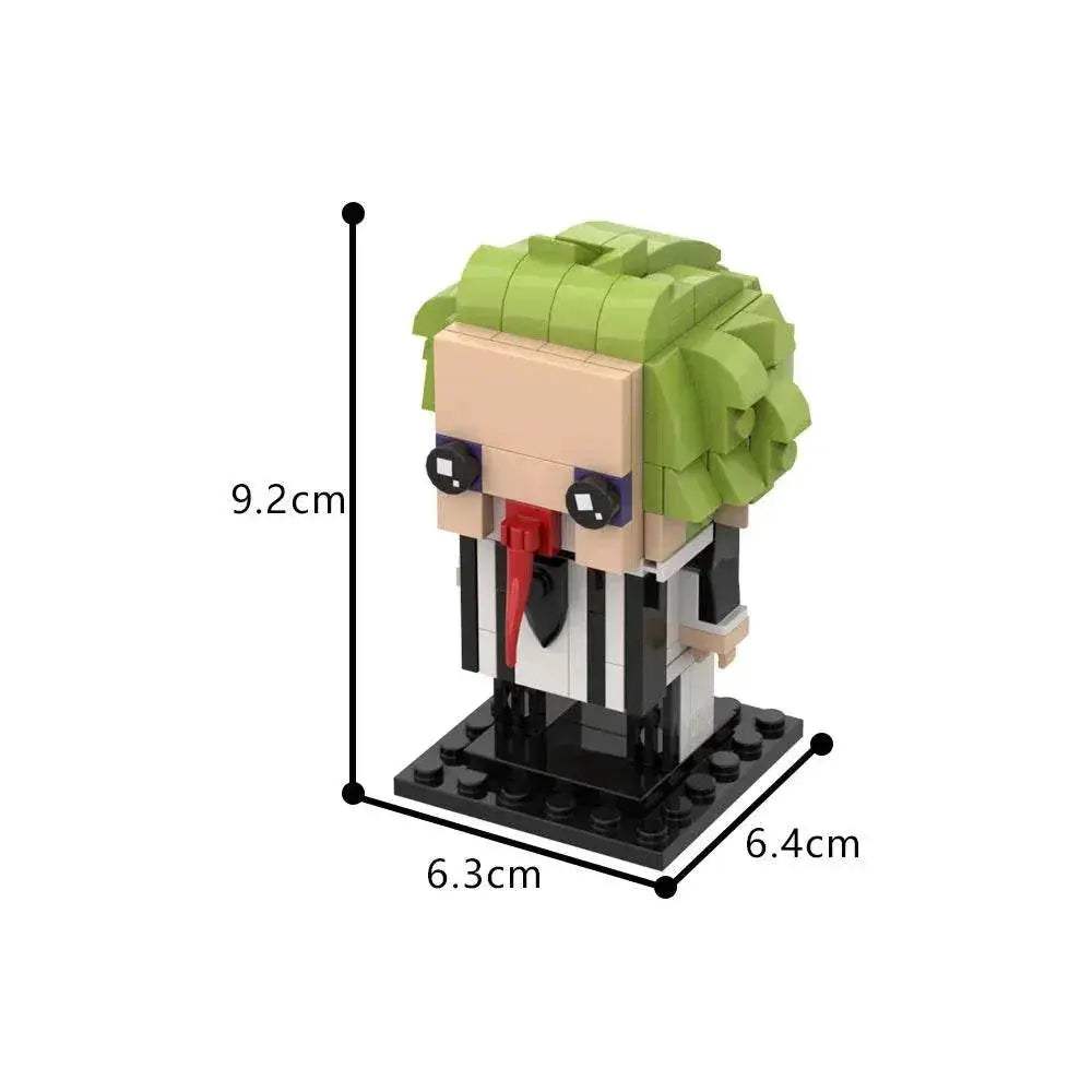 MOC Horror Movie Beetlejuices Building Blocks Brickheadz Set Building Bricks MOC - ToylandEU