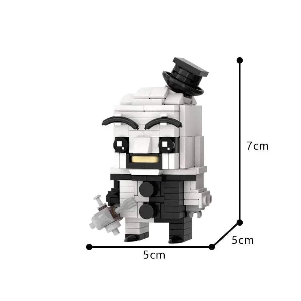  MOC MOC Horror Movie Terrifier BrickheadZ Doll Model Building Blocks Building Bricks MOC -  ToylandEU™