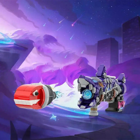  MOC MOC Jinx Fishbone Rocket Launcher Model Building Blocks Building Bricks MOC Gift -  ToylandEU™