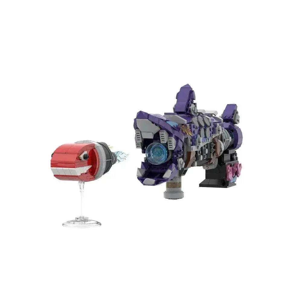  MOC MOC Jinx Fishbone Rocket Launcher Model Building Blocks Building Bricks MOC Gift -  ToylandEU™