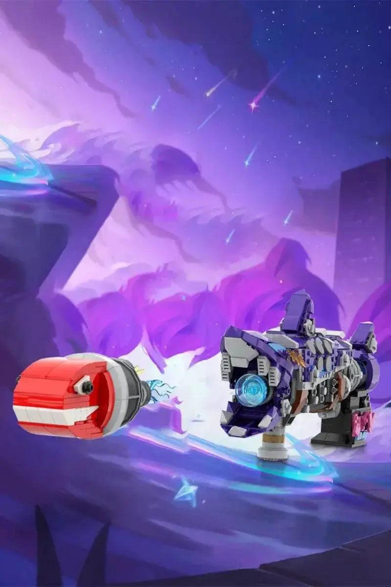  MOC MOC Jinx Fishbone Rocket Launcher Model Building Blocks Building Bricks MOC Gift -  ToylandEU™