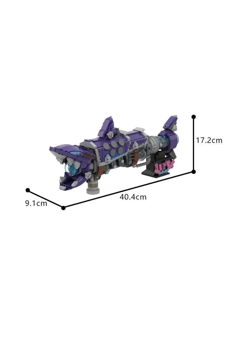  MOC MOC Jinx Fishbone Rocket Launcher Model Building Blocks Building Bricks MOC Gift -  ToylandEU™