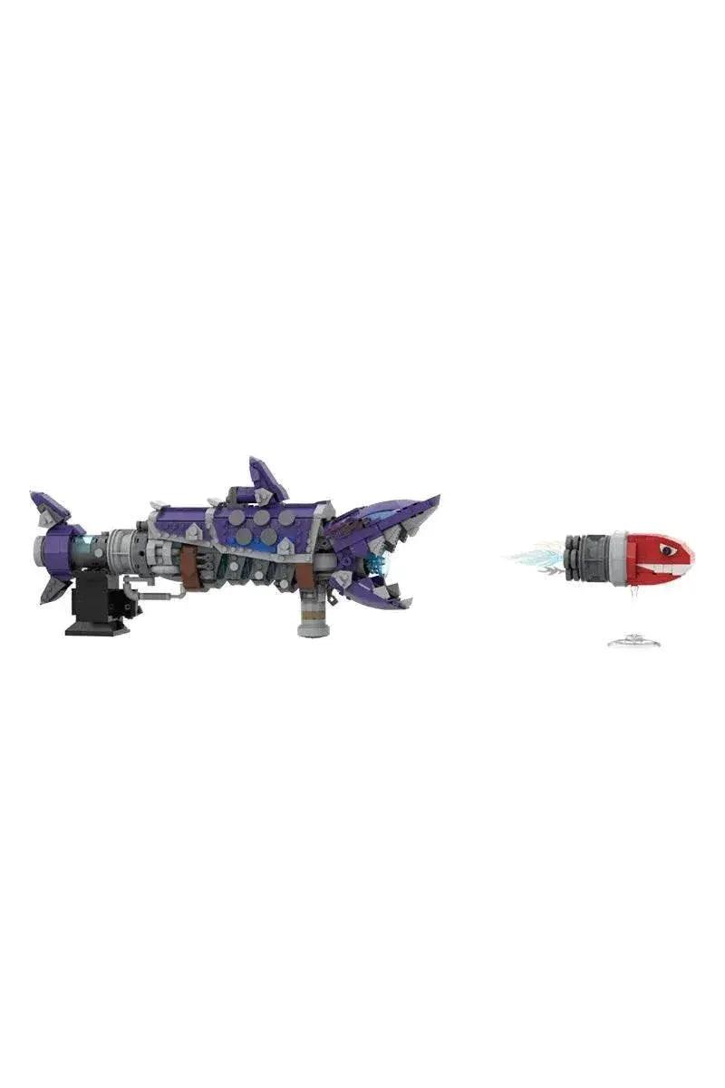  MOC MOC Jinx Fishbone Rocket Launcher Model Building Blocks Building Bricks MOC Gift -  ToylandEU™
